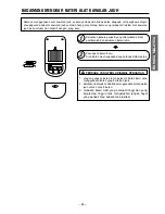 Предварительный просмотр 35 страницы Hitachi RAC-X18CX Instruction Manual