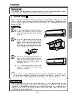 Предварительный просмотр 39 страницы Hitachi RAC-X18CX Instruction Manual