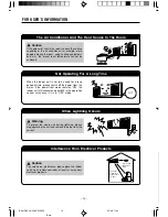 Предварительный просмотр 16 страницы Hitachi RAD-18NH7A Instruction Manual