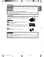 Предварительный просмотр 17 страницы Hitachi RAD-18NH7A Instruction Manual