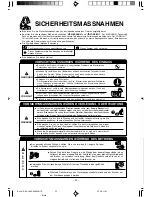 Предварительный просмотр 22 страницы Hitachi RAD-18NH7A Instruction Manual