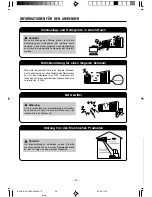 Предварительный просмотр 36 страницы Hitachi RAD-18NH7A Instruction Manual