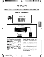 Предварительный просмотр 61 страницы Hitachi RAD-18NH7A Instruction Manual