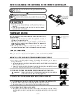 Preview for 17 page of Hitachi RAD-18NHA1 Instruction Manual