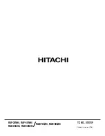 Preview for 293 page of Hitachi RAD25QH4 Service Manual