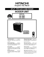 Hitachi RAF-25NH5 Instruction Manual preview