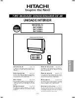 Preview for 111 page of Hitachi RAF-25QH8 Instruction Manual