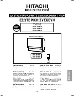 Preview for 133 page of Hitachi RAF-25QH8 Instruction Manual