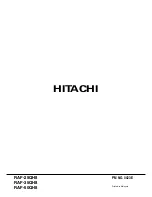 Preview for 68 page of Hitachi RAF-25QH8 Service Manual