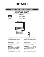 Hitachi RAF-25QXA Instruction Manual preview