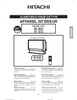 Preview for 75 page of Hitachi RAF-25QXA Instruction Manual