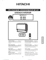 Preview for 186 page of Hitachi RAF-25QXA Instruction Manual