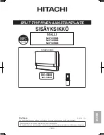 Preview for 109 page of Hitachi RAF-25RXB Instruction Manual