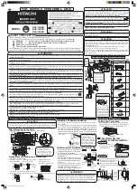 Preview for 1 page of Hitachi RAK-15QPB Installation Manual