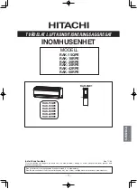 Предварительный просмотр 71 страницы Hitachi RAK-15QPE Instruction Manual