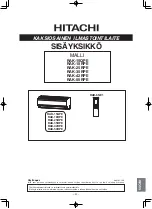 Предварительный просмотр 91 страницы Hitachi RAK-15QPE Instruction Manual