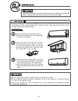 Предварительный просмотр 30 страницы Hitachi RAK-18NH6AS Service Manual