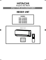 Hitachi RAK-18NHA2 Instruction Manual preview