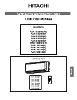 Preview for 163 page of Hitachi RAK-18QH8 User Manual