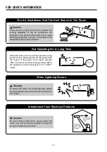 Preview for 8 page of Hitachi RAK-18QPA Manual