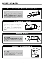 Preview for 8 page of Hitachi RAK-18QXA Manual