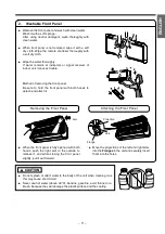 Предварительный просмотр 11 страницы Hitachi RAK-18QXA Manual