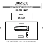 Hitachi RAK-60NHA1 Instruction Manual preview