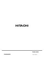 Предварительный просмотр 78 страницы Hitachi RAM-35QH5 Service Manual