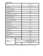 Preview for 6 page of Hitachi RAM-90NP5B Service Manual