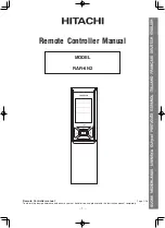 Hitachi RAR-6N2 Manual preview