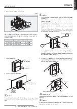 Preview for 19 page of Hitachi RAS-10FSNM Instruction Manual