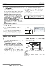 Preview for 26 page of Hitachi RAS-10FSNM Instruction Manual