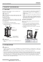 Preview for 62 page of Hitachi RAS-10FSNM Instruction Manual