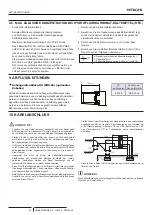 Preview for 74 page of Hitachi RAS-10FSNM Instruction Manual