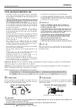 Preview for 181 page of Hitachi RAS-10FSNM Instruction Manual