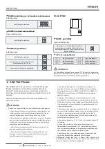 Preview for 222 page of Hitachi RAS-10FSNM Instruction Manual