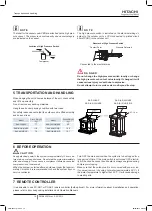 Preview for 14 page of Hitachi RAS-10HNCE Installation And Operation Manual