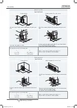 Preview for 20 page of Hitachi RAS-10HNCE Installation And Operation Manual