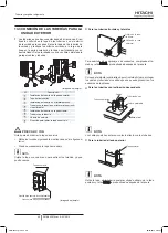 Preview for 60 page of Hitachi RAS-10HNCE Installation And Operation Manual