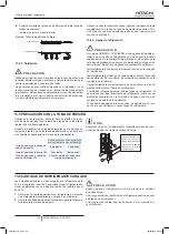 Preview for 68 page of Hitachi RAS-10HNCE Installation And Operation Manual