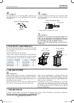 Preview for 86 page of Hitachi RAS-10HNCE Installation And Operation Manual