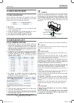 Preview for 106 page of Hitachi RAS-10HNCE Installation And Operation Manual