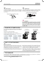 Preview for 122 page of Hitachi RAS-10HNCE Installation And Operation Manual