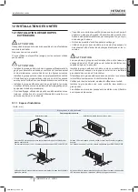 Preview for 127 page of Hitachi RAS-10HNCE Installation And Operation Manual