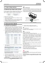 Preview for 142 page of Hitachi RAS-10HNCE Installation And Operation Manual