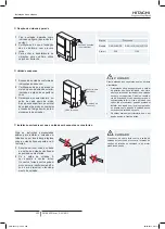 Preview for 202 page of Hitachi RAS-10HNCE Installation And Operation Manual