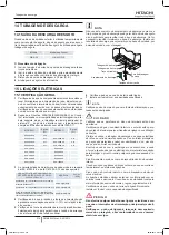 Preview for 214 page of Hitachi RAS-10HNCE Installation And Operation Manual