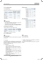 Preview for 254 page of Hitachi RAS-10HNCE Installation And Operation Manual