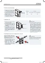 Preview for 274 page of Hitachi RAS-10HNCE Installation And Operation Manual