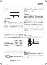 Preview for 284 page of Hitachi RAS-10HNCE Installation And Operation Manual